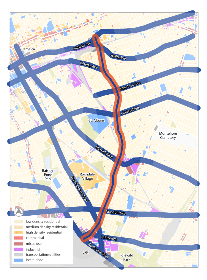 Farmers Blvd Corridor Profile Queens Bus Network